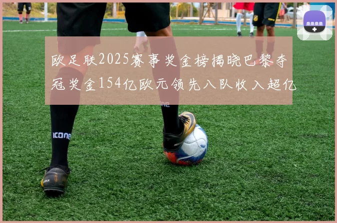 欧足联2025赛事奖金榜揭晓巴黎夺冠奖金154亿欧元领先八队收入超亿